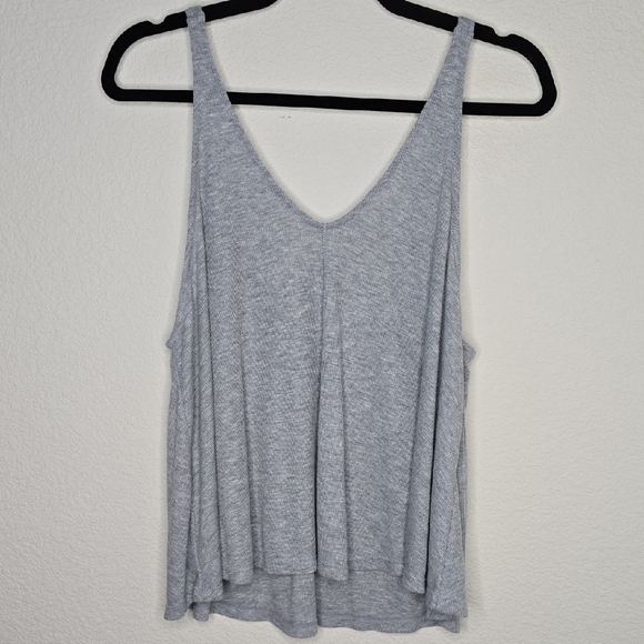 Free People Tops - Free People Light Gray Tank Top